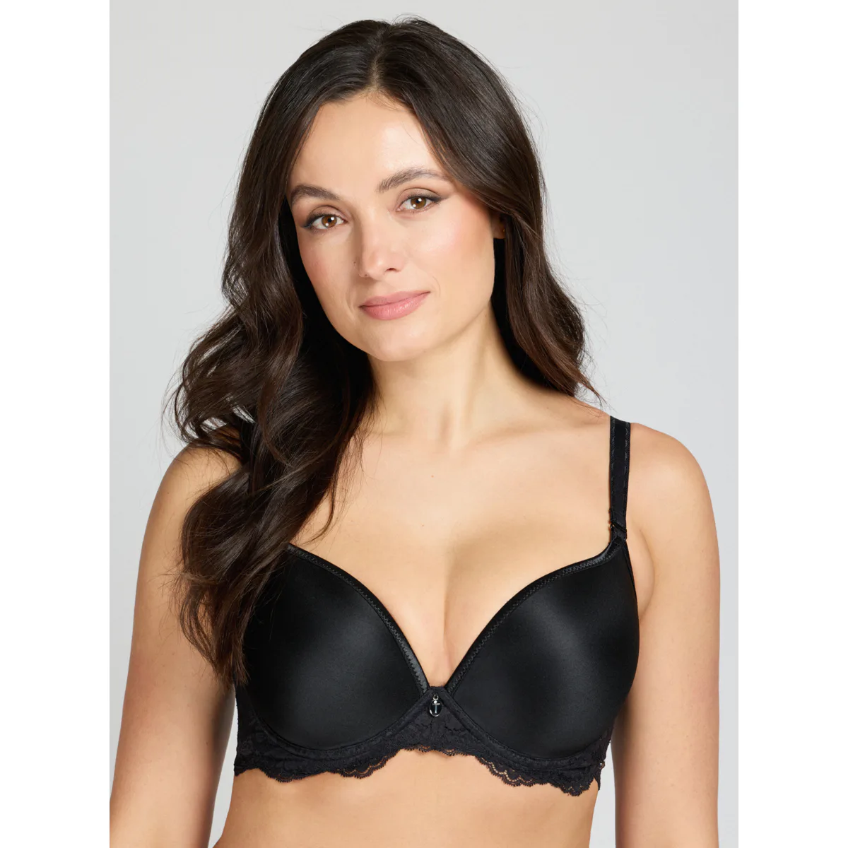 Triola Top-Fit vyztužená podprsenka 29900 v černé barvě - černá barva Černá košíček H obvod 80