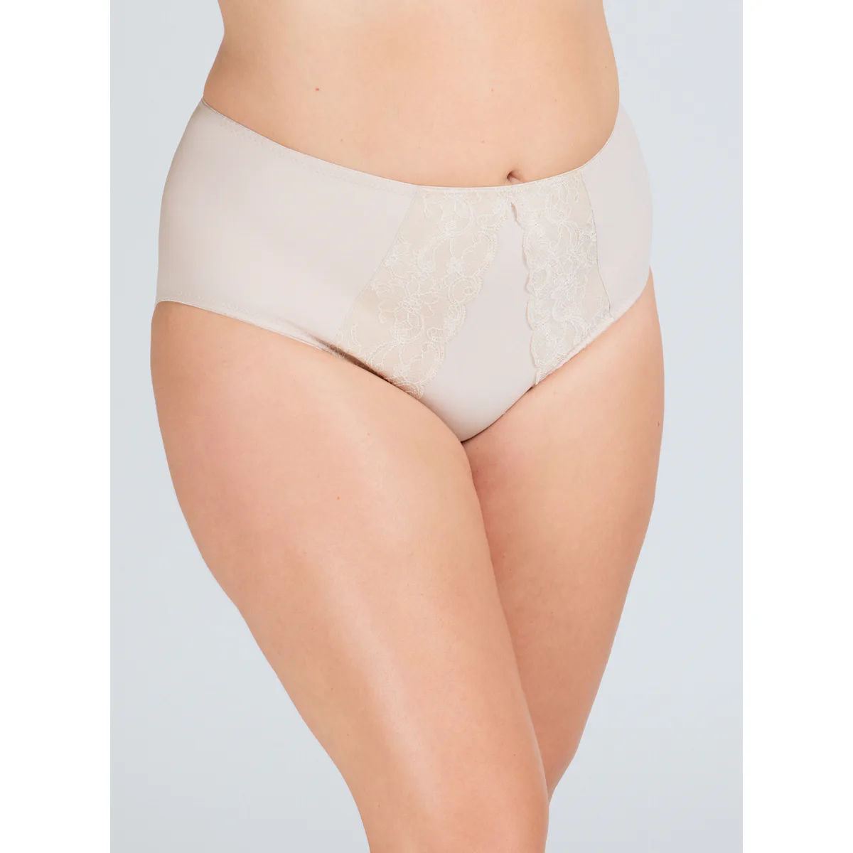 Triola kalhotky s vysokým pasem béžové 32777 - cappuccino barva cappuccino velikost 95